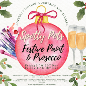 Festive Paint & Prosecco Nights