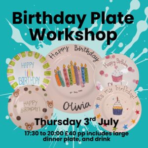 Birthday Plate Workshop