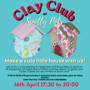Clay Club: Cute Little House Workshop