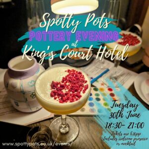 King's Court Hotel Pottery Painting Night