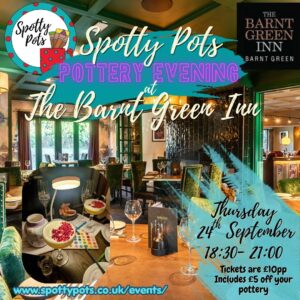 Pottery Painting Night At The Barnt Green Inn
